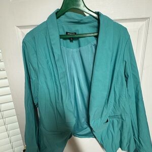 Torrid Teal Blazer for Women